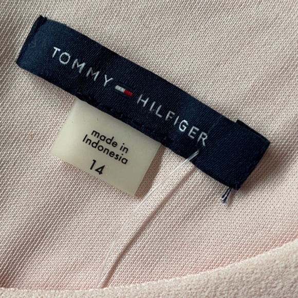 Tommy Hilfiger Light Pink Dress Size 14 New with Tag - Picture 2 of 8